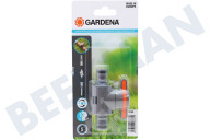 Gardena 4078500066372 18266-20  Koppeling met Reguleerventiel geschikt voor o.a. Waterdoorvoer regelen, afsluiten