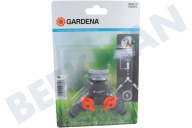 Gardena 4078500093606  Gardena ventiel 2-wegstuk kunststof geschikt voor o.a. 26,5 mm.