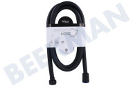 Universeel 3320012  Doucheslang Mat zwart 1,5 meter, PVC, 1/2"
