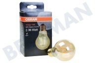 Osram 4058075293090  Osram Vintage 1906 LED Classic A60 4,5W E27 geschikt voor o.a. 4,5W, 420 Lumen, 2500K, E27