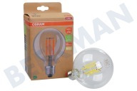 Osram 4099854009655  Osram Filament LED Classic Globe 4W E27 geschikt voor o.a. 4W, 3000K, E27, Energieklasse A