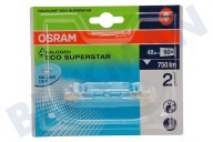 Osram 4008321977571  Halogeenlamp geschikt voor o.a. Buislamp 48W 230V 750lm Haloline ESS R7s 74.9mm geschikt voor o.a. Buislamp 48W 230V 750lm