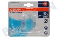 Osram 4008321202161  Halogeenlamp geschikt voor o.a. GY6.35 50W 12V 910lm Halostar Star 3000K geschikt voor o.a. GY6.35 50W 12V 910lm