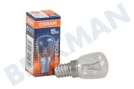 Osram 4050300310282  Gloeilamp geschikt voor o.a. 15W 230V E14 85 Lumen Koelkast- en ovenlamp T26/57 geschikt voor o.a. 15W 230V E14 85 Lumen