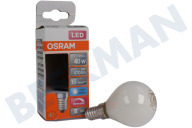 Osram 4058075434646  LED Retrofit Classic P40 Dimbaar E14 4,8W Mat geschikt voor o.a. 4,8W, 4000K, 470lm