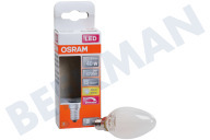Osram 4058075436985  LED Retrofit Classic B40 Dimbaar E14 4,8W Mat geschikt voor o.a. 4,8W, 2700K, 470lm
