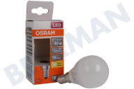Osram 4058075431096  LED Star Classic P40 E14 4,9W Mat geschikt voor o.a. 4,9W, 2700K, 470lm