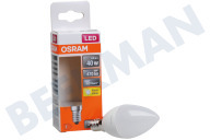 Osram 4058075431072  LED Star Classic B40 E14 4,9W Mat geschikt voor o.a. 4,9W, 2700K, 470lm