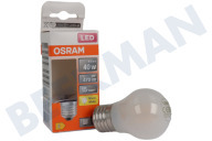 Osram 4058075437067  LED Kogellamp Classic P40 E27 4W Mat geschikt voor o.a. 4W E27 470lm 2700K Mat