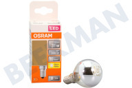 Osram  4058075447134 LED Retrrofit Classic P31 Mirror Zilver 4W E14 geschikt voor o.a. 4W E14 380lm 2700K