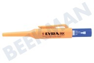 Lyra 200240159  3046115394 Lyra Ink Markeerpen Blauw 35mm geschikt voor o.a. Boorgaten enz.