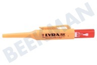 Lyra 200240160  3046115396 Lyra Ink Markeerpen Rood 35mm geschikt voor o.a. Boorgaten enz.