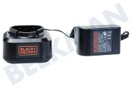 Black & Decker 9059225901 90592259-01  Lader geschikt voor o.a. EGBL108, GKC108 Accu lader geschikt voor o.a. EGBL108, GKC108