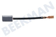 Black & Decker 56045400 560454-00  Koolborstel geschikt voor o.a. KG65, KG72, KG90 8x6mm. geschikt voor o.a. KG65, KG72, KG90