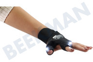 Universeel 014178  LED Zaklamp Handschoen geschikt voor o.a. Slecht verlichte ruimtes