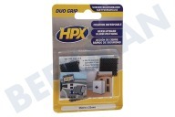 HPX DG1000 Duo Grip Hersluitbare  Klikbevestiging 25mm x 25mm geschikt voor o.a. Duo Grip, 25mm x 25mm