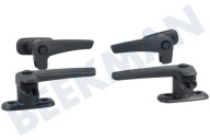 Dometic 4460004516  Verriegelung geeignet für u.a. Dlux.4, SkyView Fensterausleger, 4 Stück geeignet für u.a. Dlux.4, SkyView