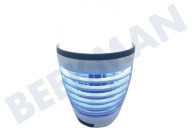 Benson 012302  Ongedierteverjager geschikt voor o.a. Insecten, waterbestendig Insectenlamp Oplaadbaar geschikt voor o.a. Insecten, waterbestendig