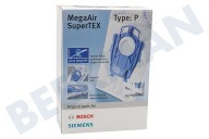 Siemens 468264, 00468264 Stofzuiger Stofzuigerzak geschikt voor o.a. VS 6, Ergomaxx Type P geschikt voor o.a. VS 6, Ergomaxx