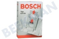 Bosch 461408, 00461408 Stofzuiger Stofzuigerzak geschikt voor o.a. BBS1,BBS5,BBS ALPHA 20-29 Type E,F,D geschikt voor o.a. BBS1,BBS5,BBS ALPHA 20-29