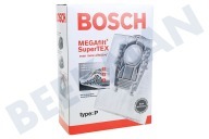 Bosch 462586, 00462586 BBZ52AFP2U Stofzuigertoestel Stofzuigerzak geschikt voor o.a. Stofzuiger modellen BSG8... Type P geschikt voor o.a. Stofzuiger modellen BSG8...