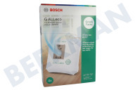 Bosch 17008892 BBZGALLECO Stofzuiger Stofzuigerzak geschikt voor o.a. Alle type G Series Type G All ECO geschikt voor o.a. Alle type G Series
