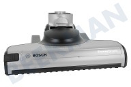 Bosch 11039037 Stofzuiger Voet geschikt voor o.a. Flexxo BCH3P21003 PowerBrush, Zilver geschikt voor o.a. Flexxo BCH3P21003