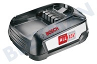 Bosch 17006127 BHZUB1830 Stofzuiger Accu geschikt voor o.a. BHZUC181, AL1880CV, AL1830CV, AL1815CV 18V Lithium-ion accu geschikt voor o.a. BHZUC181, AL1880CV, AL1830CV, AL1815CV