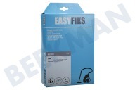 Easyfiks 35600637  Stofzuigerzak geschikt voor o.a. H63/64 Sprint TW17 Micro Fleece 8 stuks Nw Stijl geschikt voor o.a. H63/64 Sprint TW17