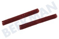 Strip geschikt voor o.a. S280 S712 Kleine zuigmond harenstrip -rood-