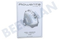 Rowenta ZR470 Stofzuigertoestel Stofzuigerzak geschikt voor o.a. Ambia 6 stofzakken + 1 microfilter geschikt voor o.a. Ambia