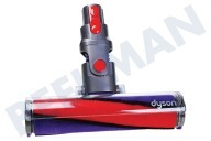 Dyson 96648912 966489-12 Dyson V10 & V11 Stofzuiger Voet Soft Roller geschikt voor o.a. SV12 Absolute, Fluffy, Total Clean