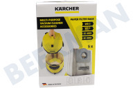 Karcher 69591300 Stofzuiger 6.959-130.0 Stofzuigerzakken WD3 & MV3 geschikt voor o.a. 2201,2901 A2251/2204,2231