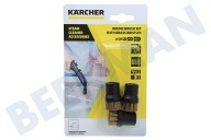 Karcher 28630610 Stoomreiniger 2.863-061.0 Borstelset Messing (3 stuks)