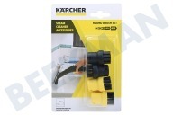 Karcher 28632640  2.863-264.0 Ronde Borstels, set van 4 geschikt voor o.a. SC1, SC2, SC3. SC4, SC5