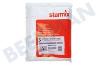 Starmix 411231 Stofzuigertoestel Stofzuigerzak geschikt voor o.a. FBV 25/35 micro fleece 32/35 liter ketels geschikt voor o.a. FBV 25/35 micro fleece