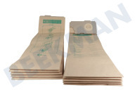 Sebo 1055 Stofzuiger Stofzuigerzak geschikt voor o.a. BS360, BS460 Papier geschikt voor o.a. BS360, BS460