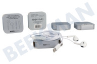 Musthavz MHPHFCWHT Musthavz to Go  Hoofdtelefoon USB-C, wit geschikt voor o.a. Universeel USB-C