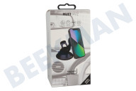 Musthavz  MHUHDASH1 Musthavz Magnetische autohouder met zuignap geschikt voor o.a. Auto houder met zuignap