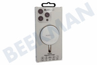 Musthavz  MHMWIR15W Musthavz MagAir MagSafe draadloze oplader 15W geschikt voor o.a. USB-C connector