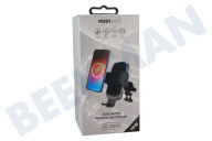 Musthavz  MHQIUHCAR15W Musthavz Auto Sense Draadloze autolader 15W geschikt voor o.a. Auto houder ventilatierooster