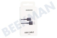 Samsung SAM-10307-PK EP-DG930IBEGWW  USB-C Kabel geschikt voor o.a. Zwart USB-C to USB Cable 1.5m geschikt voor o.a. Zwart