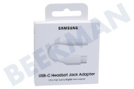 Samsung SAM10309PK  EE-UC10JUWEGWW Samsung USB-C naar Hoofdtelefoon Jack Adapter geschikt voor o.a. Hoofdtelefoon aansluiting