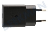 Samsung SAM-10336-PK  EP-T1510NBEGEU Samsung USB Oplader Zwart geschikt voor o.a. Zwart, USB