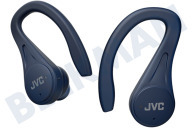 JVC HAEC25TAU Hoofdtelefoon HA-EC25T True Wireless Fitness, Blauw geschikt voor o.a. IPX5 Water bestendig