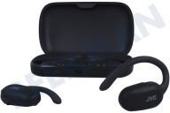 JVC HANP40TBU  HA-NP40T-BU Nearphones black geschikt voor o.a. Accuduur 26 uur