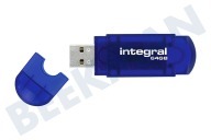 Integral INFD64GBEVOBL  Memory stick geschikt voor o.a. 64GB Integral 64GB Evo Blue geschikt voor o.a. 64GB