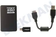 Integral INSSD240GPORT3.0 Portable  SSD USB 3.0 240GB geschikt voor o.a. USB 3.0