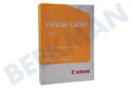 Canon  Papier geschikt voor o.a. A4 80 gram wit Kopieerpapier Laser en inktjetprinter geschikt voor o.a. A4 80 gram wit