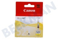 Canon CANBCI521Y Canon printer Inktcartridge geschikt voor o.a. Pixma iP3600,Pixma iP4600 CLI 521 Yellow geschikt voor o.a. Pixma iP3600,Pixma iP4600